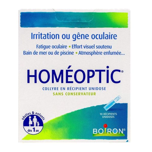 Homeoptic Col Unidose 0 4Ml 10