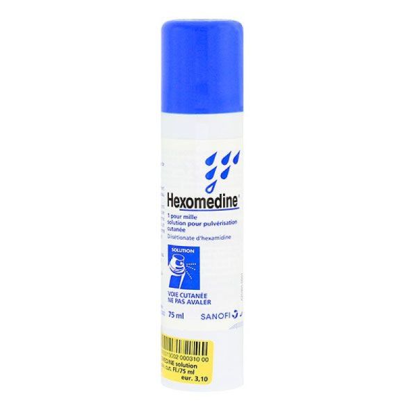 Hexomedine 0,1% S Pulv Cut Fl Pulv/75Ml