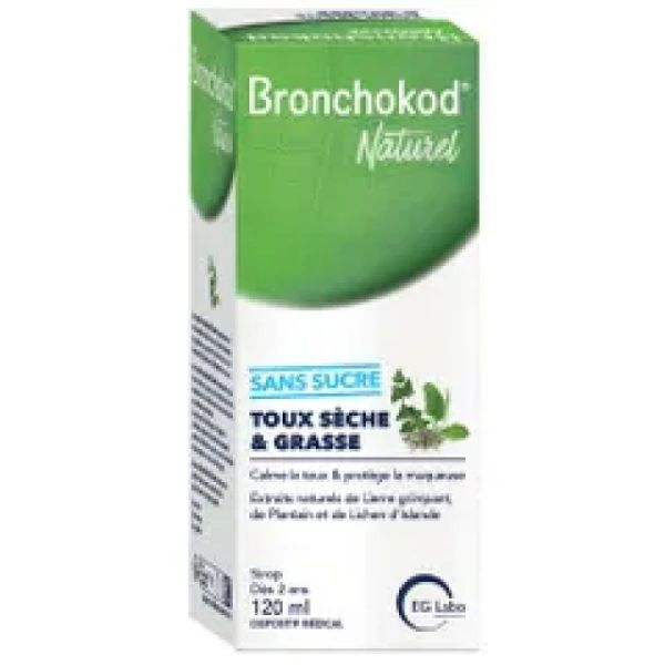 Bronchokod Naturel Sp Toux S G S Suc Fl/120Ml