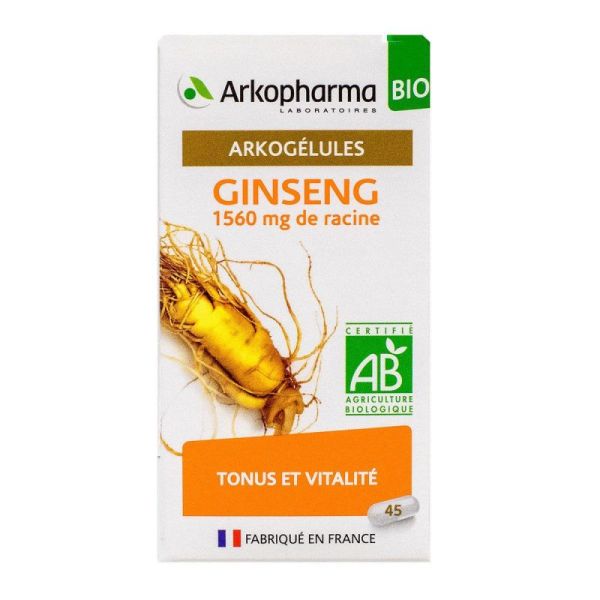 Arkogelules Ginseng Bio Gelul45