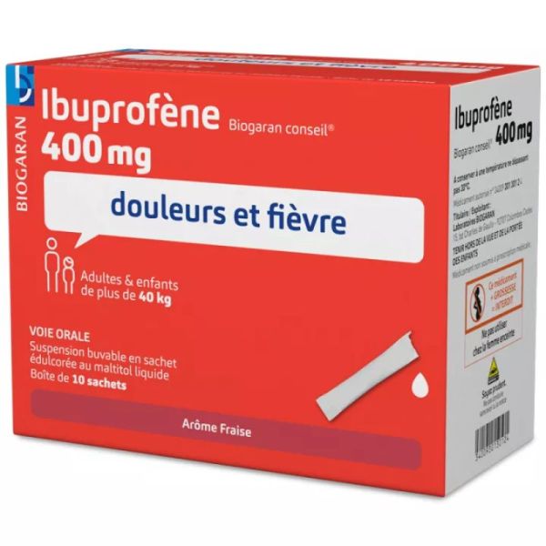 Ibuprof Bgr Co 400Mg Susp Buv Édu 10Sach/10Ml