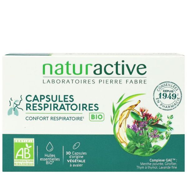 Naturactive Caps Respir Bio B/30