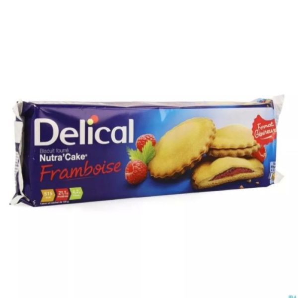Delical Nutra'cake Biscuit Framboise 3/135G