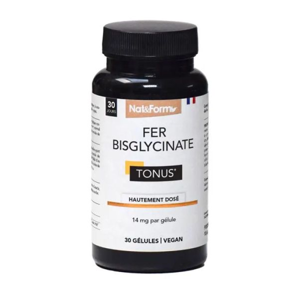 Nat&Form Nutra Prem Bisglyc Fe Gél B/30