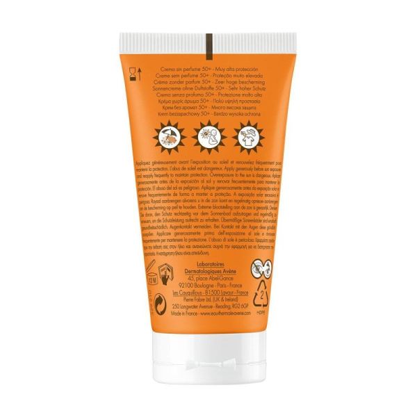 Avene Creme 50  Sans Parf 50Ml
