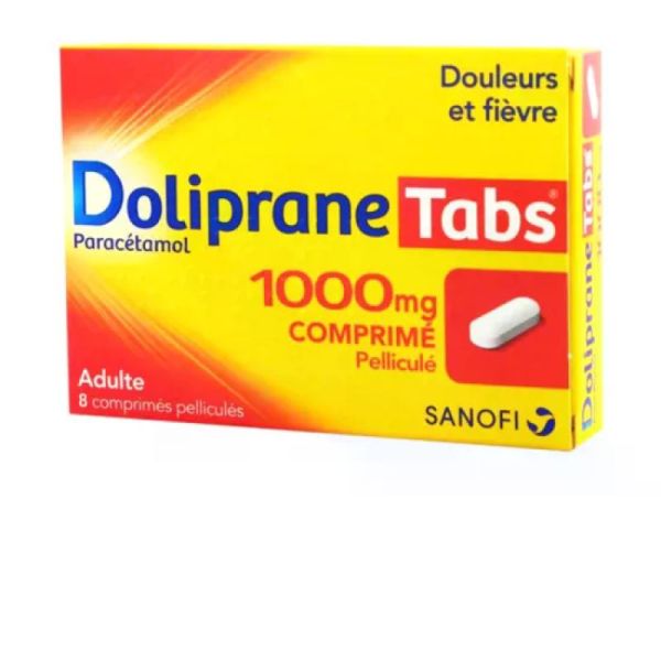 Doliprane Tabs 1000Mg 8Cp