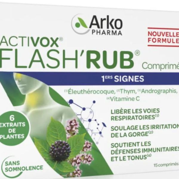 Activox Flash Rub Caps 15