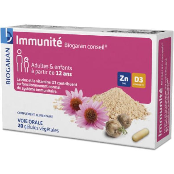 Immunite Biogaran Conseil Gél B/20