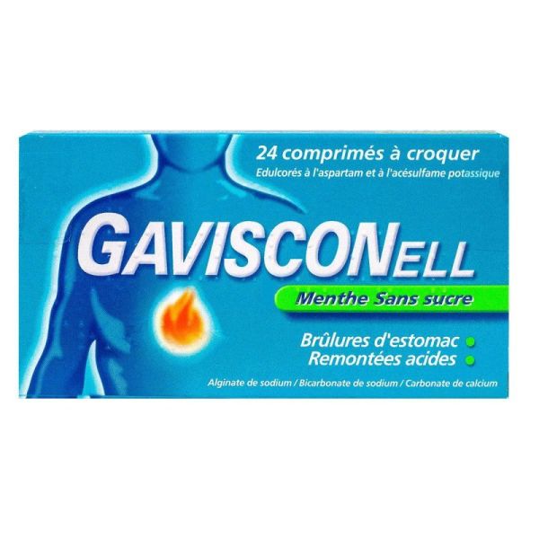 Gavisconel Comprimes Sans Sucr