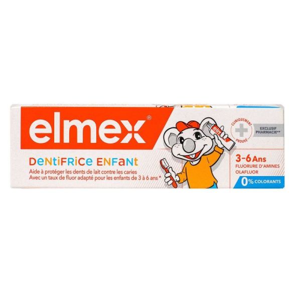 Elmex Dent Enfant 3 6Ans 50Ml