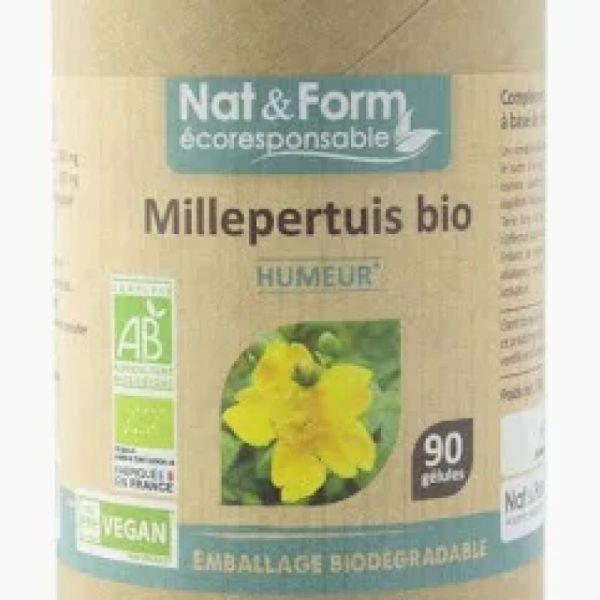 Nat&Form Eco Resp Millepertuis Bio Gél B/90