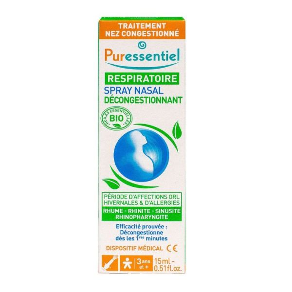 Puressent Spray Nasal Decon15Ml