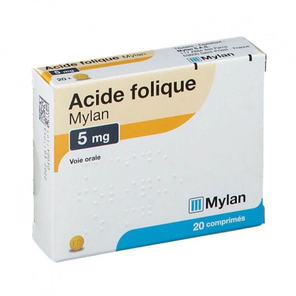 Ac Foliq Myl 5Mg Cpr Plq Pvc/Pvdc/Alu/20