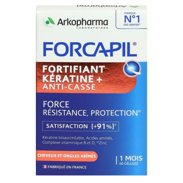Forcapil Fortif Keratin Gelul60