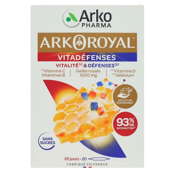 Arkoroyal Vitadefenses S Buv 20A/10Ml