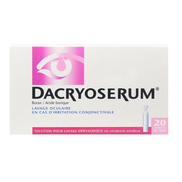 Dacryoserum S Lav Ocul Unid 20Unid/5Ml
