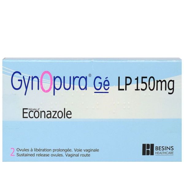 Gynopura Gé Lp 150Mg Ov Lp Plq/2