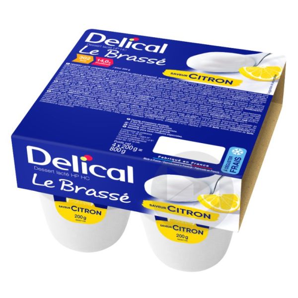 Delical Le Brasse Hphc Nutrim Citron 4/200G