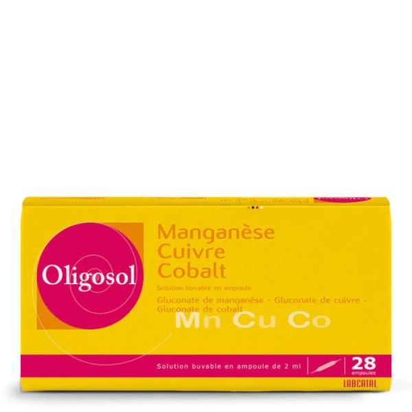 Oligosol Mn Cu Co S Buv En Amp 28Amp/2Ml