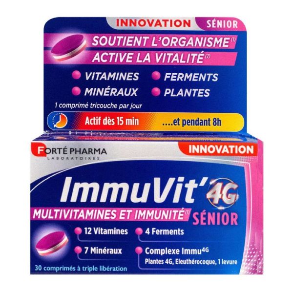 Multivit' 4G Senior Cpr Tricouche B/30