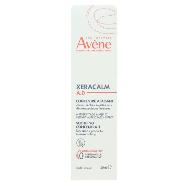 Avene Xeracalm A.d Concentré Apais T/40Ml