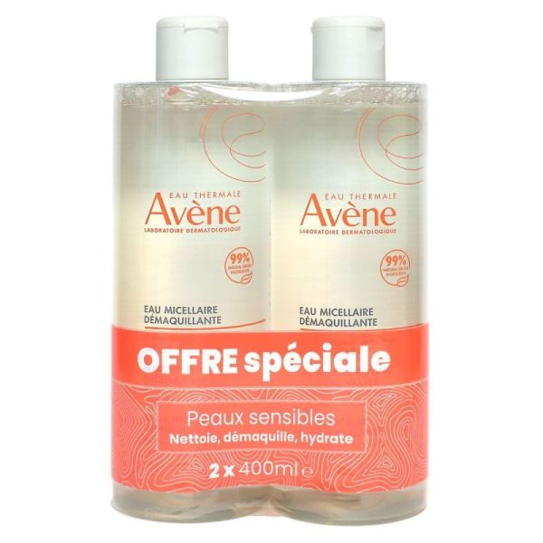 Avene Soin Essent Eau Micellaire Démaq2/400Ml