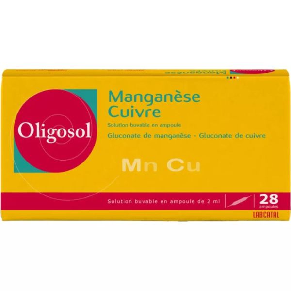Oligosol Mn Cu Amp 2Ml 28