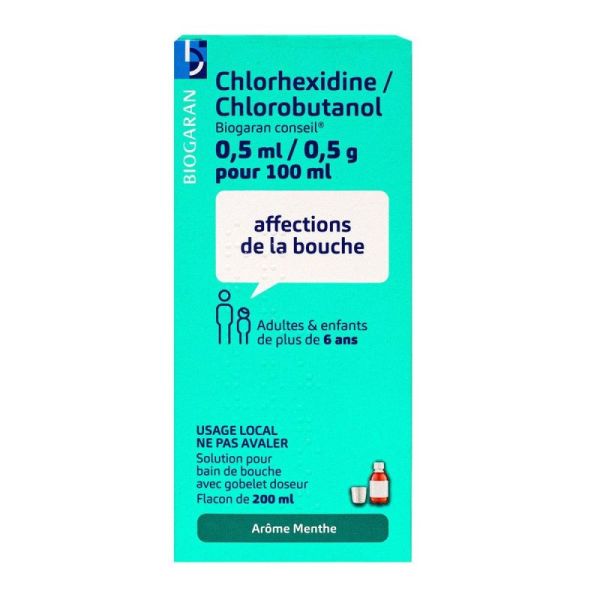 Chlorhex/Chl Bgr Co 0,5Ml/0,5G 100Ml Fl/200Ml