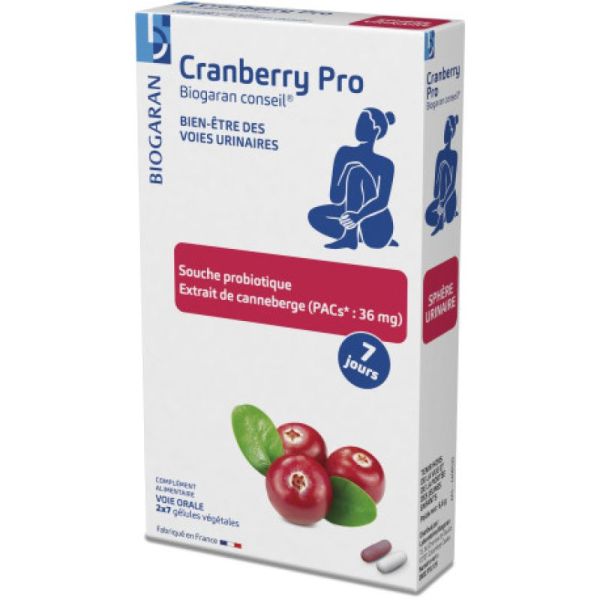 Cranberry Pro Biogaran 14 Gelules