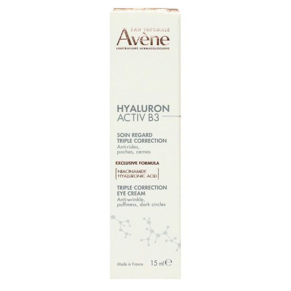 Avene Hyaluron Activ B3 Cr Soin Regard 15Ml