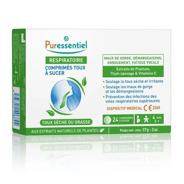 Puressentiel Respiratoire Cpr Suc Toux B/24
