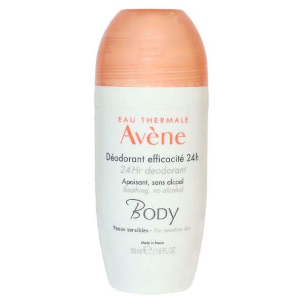 Avene Body Deo 24H Roll On 50M
