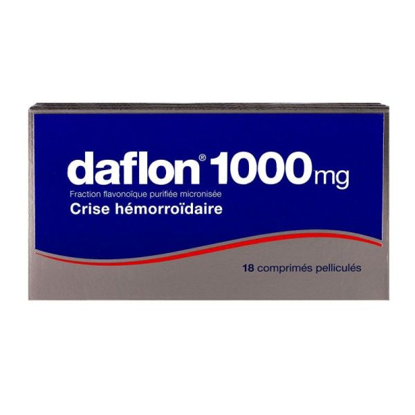 Daflon Cpr 1000Mg 18