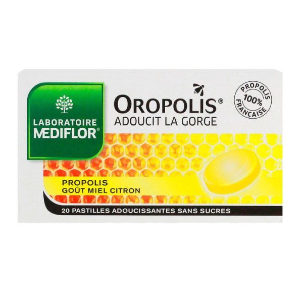 Vicks Oropolis Past Suc Miel Citron B/20