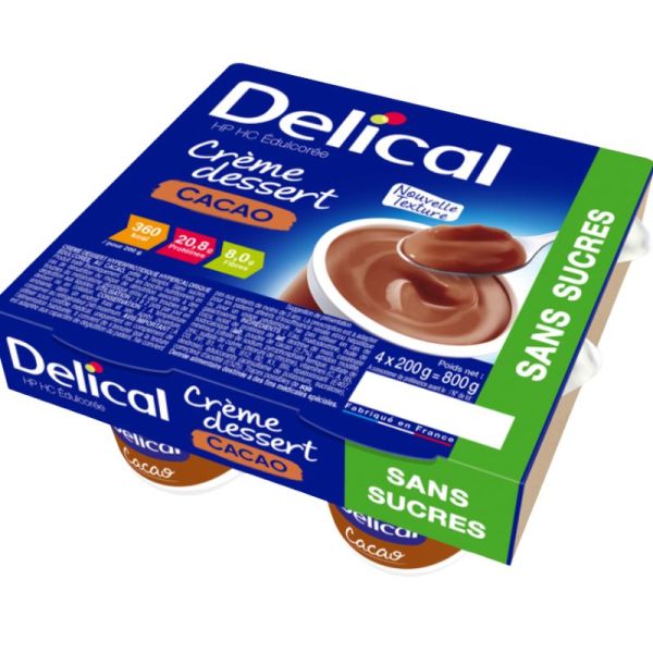 Delical Cr Hphc Ss Suc Nutrim Cacao 4P/200G