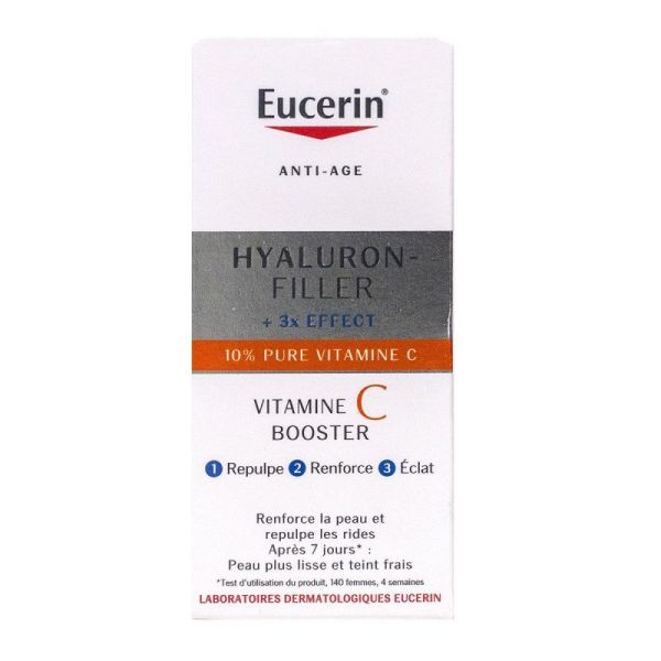 Eucerin Hyaluron-Filler+3X Sérum Vitc Boo 8Ml