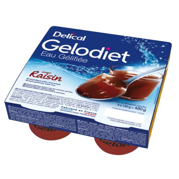 Eau Gelifie Gelodie Raisin4X120