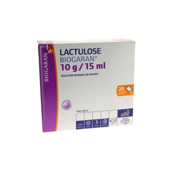 Lactulose Bgr 10G/15Ml S Buv Sac 20Sach/15Ml
